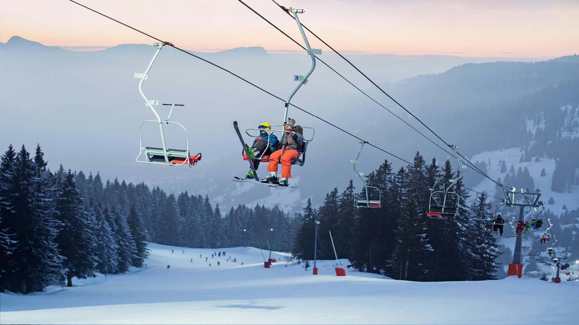 Manigod Piste Map OVO Network