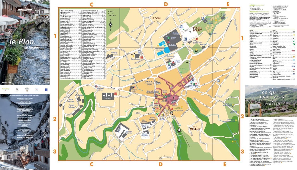 Piste Map — Megève | OVO Network